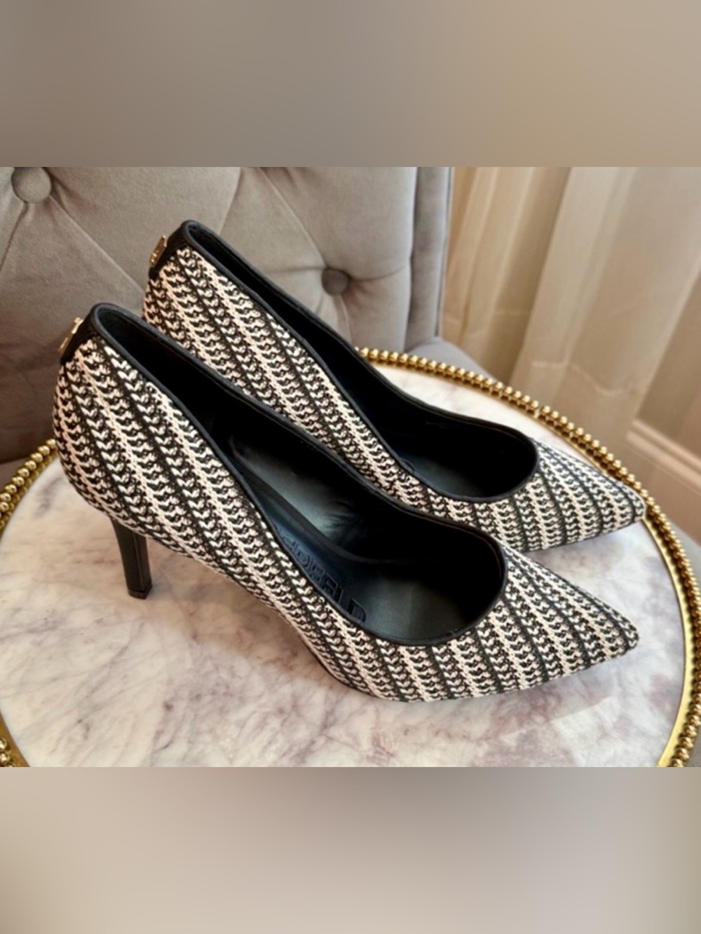 KARL LAGERFELD Royale Pointed-Toe Pump | Sz. 8.5M (NWB) - Picture 6 of 6